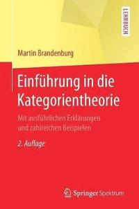 bokomslag Einführung in die Kategorientheorie