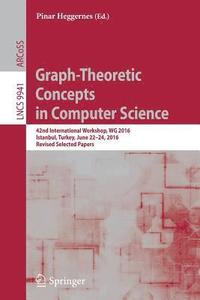 bokomslag Graph-Theoretic Concepts in Computer Science