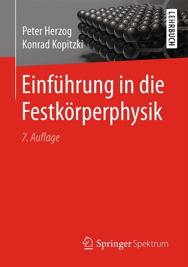 Konrad Kopitzki, Peter Herzog - Einführung in die Festkörperphysik, Häftad