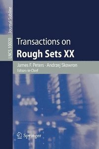 bokomslag Transactions on Rough Sets XX