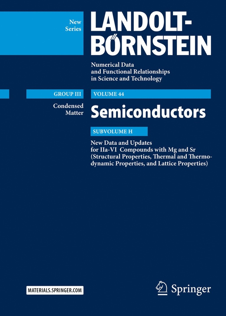 Dieter Strauch, Ulrich Rössler - Semiconductors, Inbunden