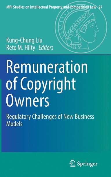 bokomslag Remuneration of Copyright Owners