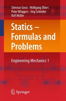 bokomslag Statics - Formulas and Problems