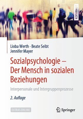 bokomslag Sozialpsychologie - Der Mensch in sozialen Beziehungen