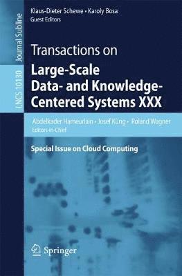 Transactions on Large-Scale Data- and Knowledge-Centered Systems XXX 1