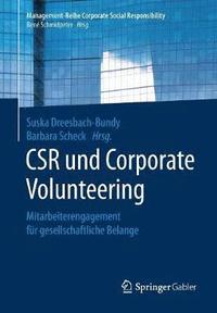 bokomslag CSR und Corporate Volunteering