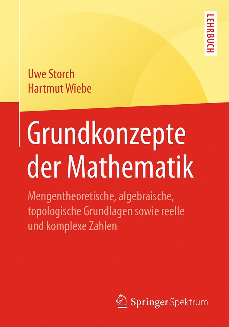 Grundkonzepte der Mathematik 1