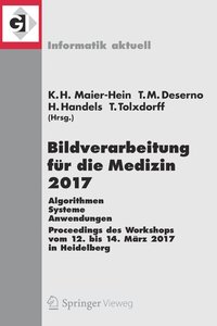bokomslag Bildverarbeitung fr die Medizin 2017
