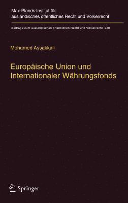 bokomslag Europäische Union und Internationaler Währungsfonds