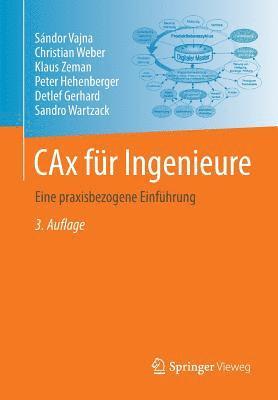 bokomslag CAx für Ingenieure