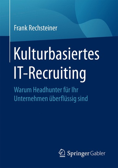 bokomslag Kulturbasiertes IT-Recruiting