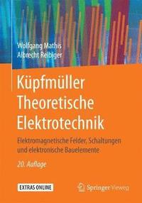 bokomslag Kpfmller Theoretische Elektrotechnik