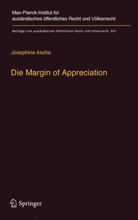 bokomslag Die Margin of Appreciation