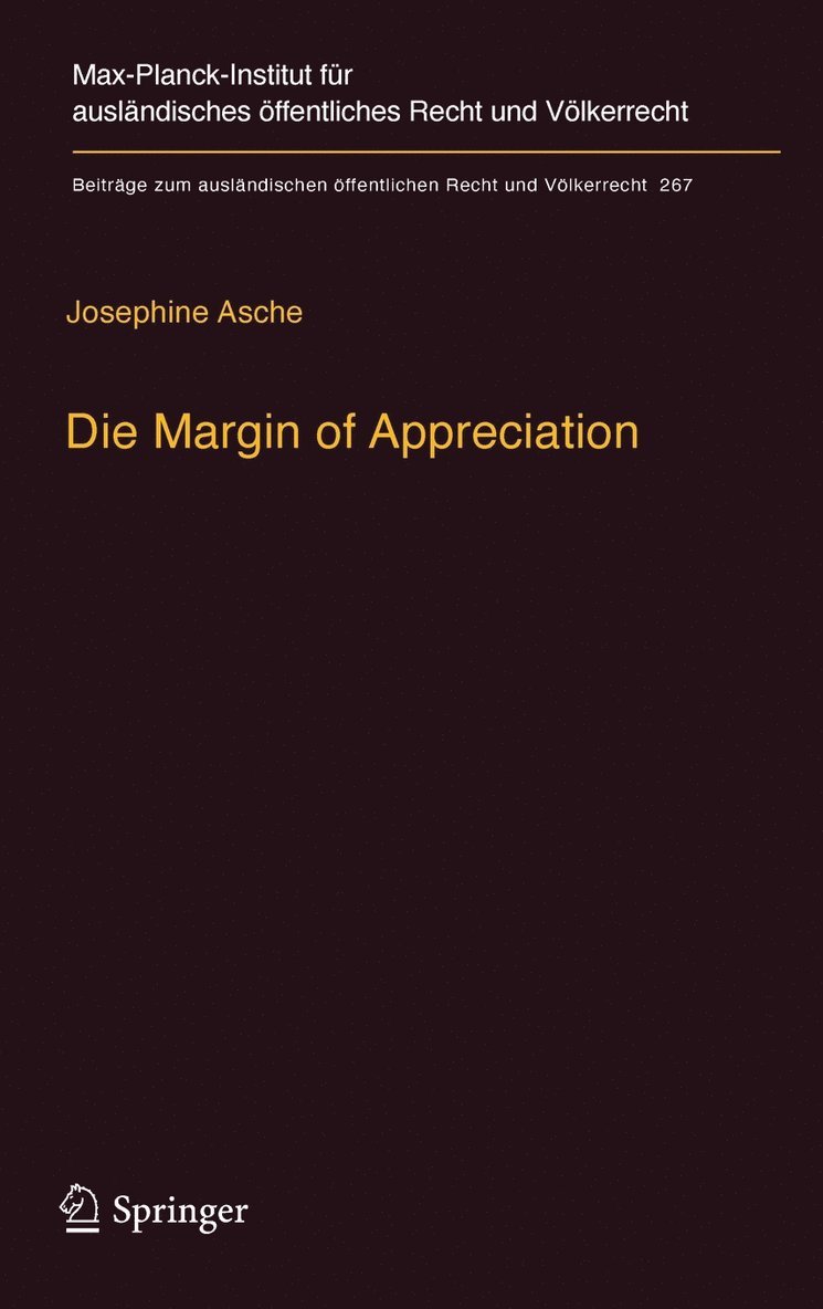 Die Margin of Appreciation 1