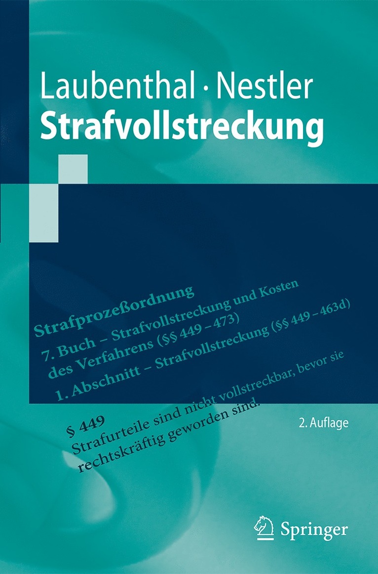 Strafvollstreckung 1