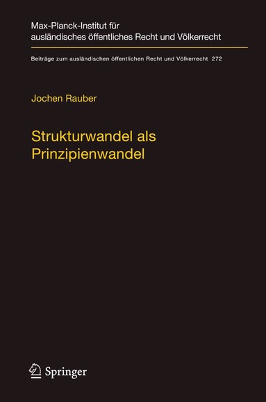 Jochen Rauber - Strukturwandel als Prinzipienwandel, Inbunden