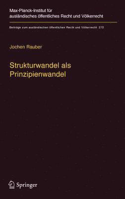 bokomslag Strukturwandel als Prinzipienwandel