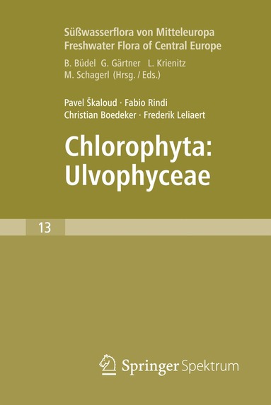 Pavel Škaloud, Fabio Rindi, Christian Boedeker, Frederik Leliaert - Freshwater Flora of Central Europe, Vol 13: Chlorophyta: Ulvophyceae (Süßwasserflora von Mitteleuropa, Bd. 13: Chlorophyta: Ulvophyceae), Inbunden
