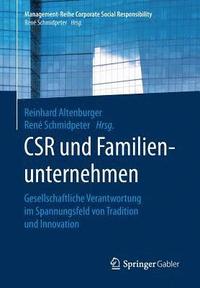 bokomslag CSR und Familienunternehmen
