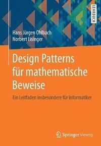 bokomslag Design Patterns fr mathematische Beweise
