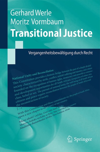 Gerhard Werle, Moritz Vormbaum - Transitional Justice, Häftad