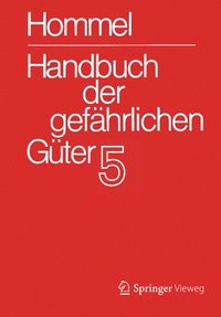 bokomslag Handbuch der gefhrlichen Gter. Band 5: Merkbltter 1613-2071