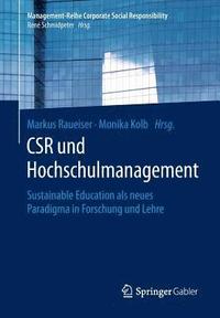 bokomslag CSR und Hochschulmanagement