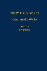 bokomslag Felix Hausdorff - Gesammelte Werke Band IB