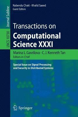 Transactions on Computational Science XXXI 1