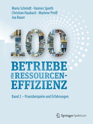 Mario Schmidt, Hannes Spieth, Christian Haubach, Marlene Preiss, Joa Bauer, Institute for Industrial Ecology INEC - 100 Betriebe für Ressourceneffizienz, Inbunden