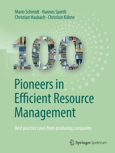 Mario Schmidt, Hannes Spieth, Christian Haubach, Christian Kühne, Institute for Industrial Ecology INEC - 100 Pioneers in Efficient Resource Management, Inbunden