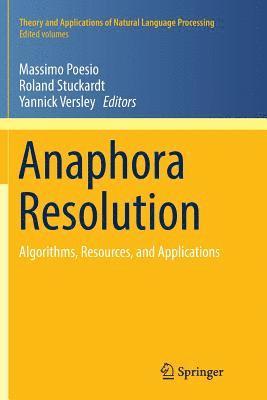 Anaphora Resolution 1