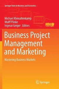 bokomslag Business Project Management and Marketing