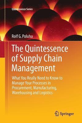 bokomslag Quintessence of Supply Chain Management