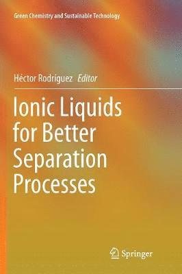 bokomslag Ionic Liquids for Better Separation Processes
