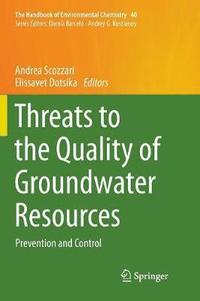 bokomslag Threats to the Quality of Groundwater Resources