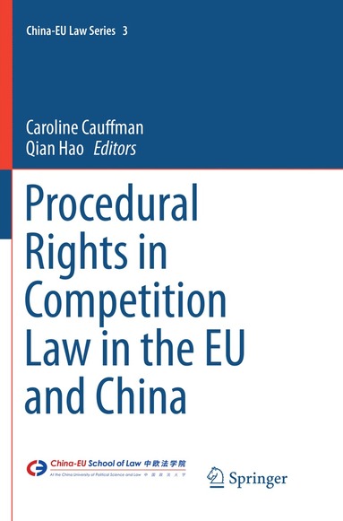 bokomslag Procedural Rights in Competition Law in the EU and China