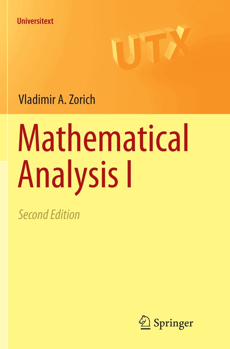 V. A. Zorich - Mathematical Analysis I, Häftad
