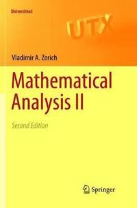bokomslag Mathematical Analysis II