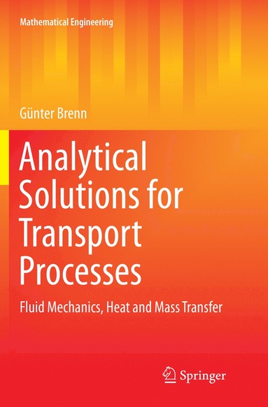 bokomslag Analytical Solutions for Transport Processes