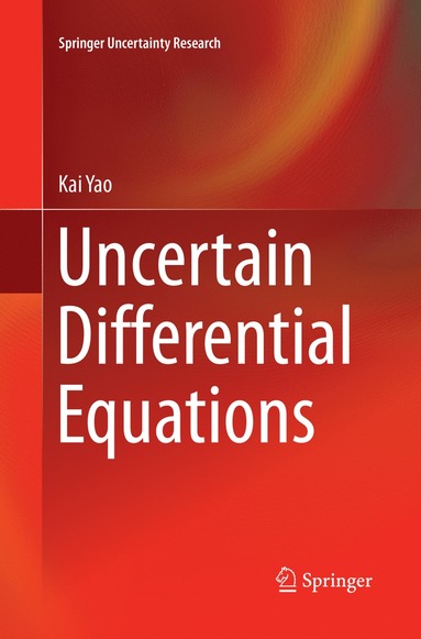 bokomslag Uncertain Differential Equations