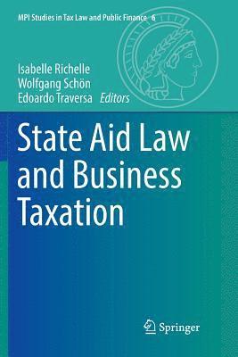 bokomslag State Aid Law and Business Taxation