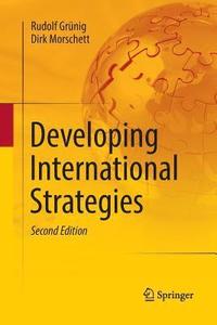 bokomslag Developing International Strategies