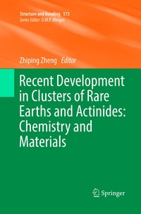 bokomslag Recent Development in Clusters of Rare Earths and Actinides: Chemistry and Materials