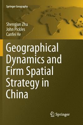 bokomslag Geographical Dynamics and Firm Spatial Strategy in China