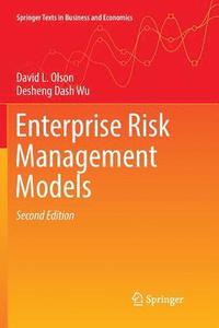 bokomslag Enterprise Risk Management Models