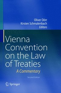 bokomslag Vienna Convention on the Law of Treaties
