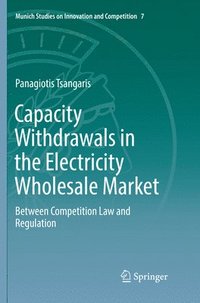 bokomslag Capacity Withdrawals in the Electricity Wholesale Market