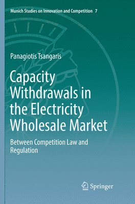 bokomslag Capacity Withdrawals in the Electricity Wholesale Market