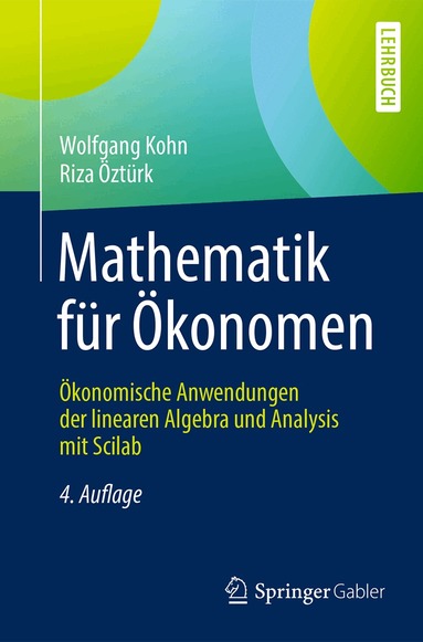 Wolfgang Kohn, Riza Öztürk - Mathematik für Ökonomen, Häftad